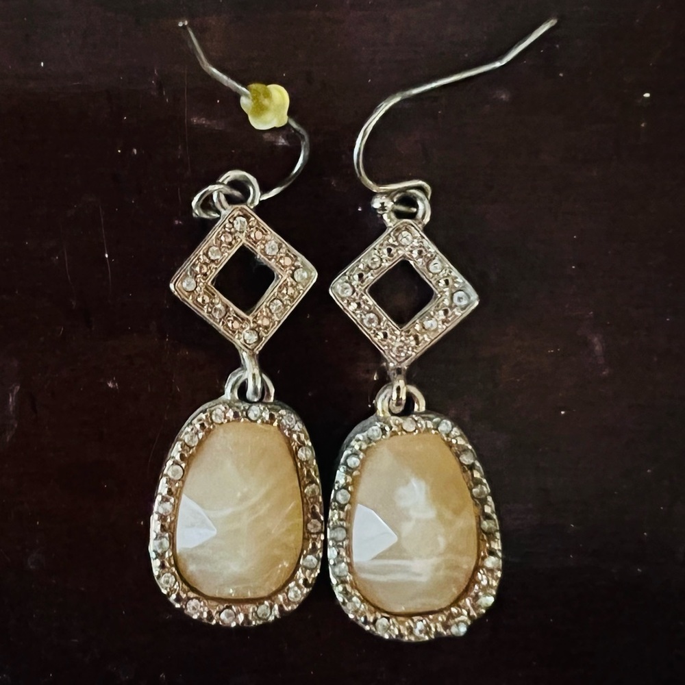 Charming Charlie rose gold earrings